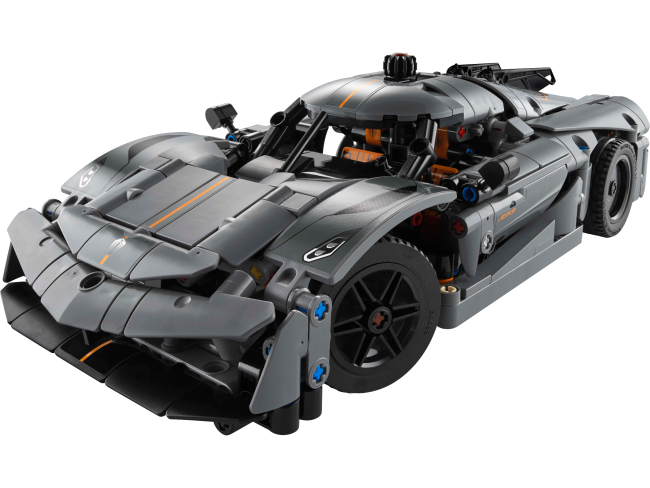 LEGO Technic Koenigsegg Jesko Absolut Supersportwagen in Grau (42173)