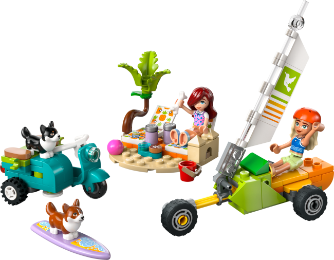 LEGO Friends Strandabenteuer mit Hunden (42641)