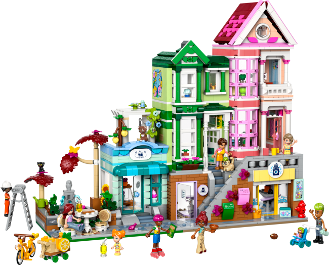 LEGO Friends Heartlake City Wohn- und Einkaufsstraße (42670)