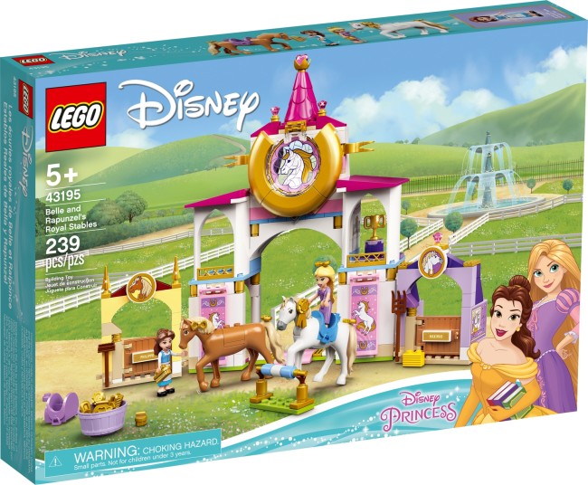 LEGO Disney Belles und Rapunzels königliche Ställe (43195)