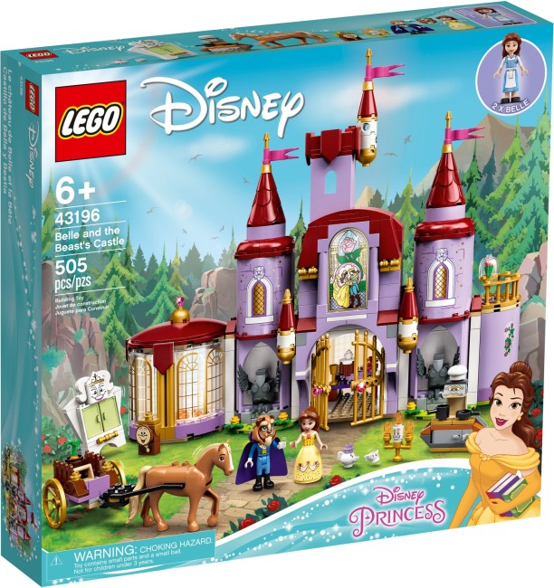 LEGO Disney Belle and the Beast&#039;s Castle (43196)