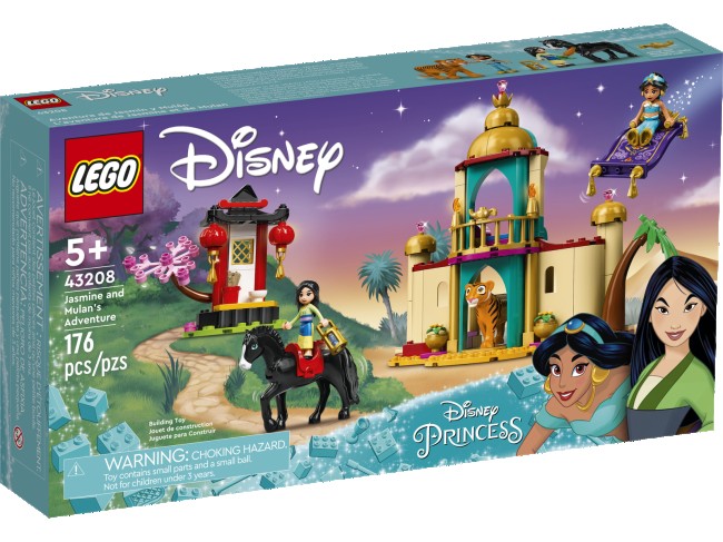 LEGO Disney Jasmins und Mulans Abenteuer (43208)