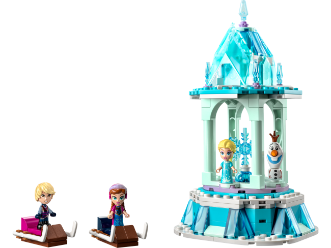 LEGO Disney Annas und Elsas magisches Karussell Bausatz (43218)