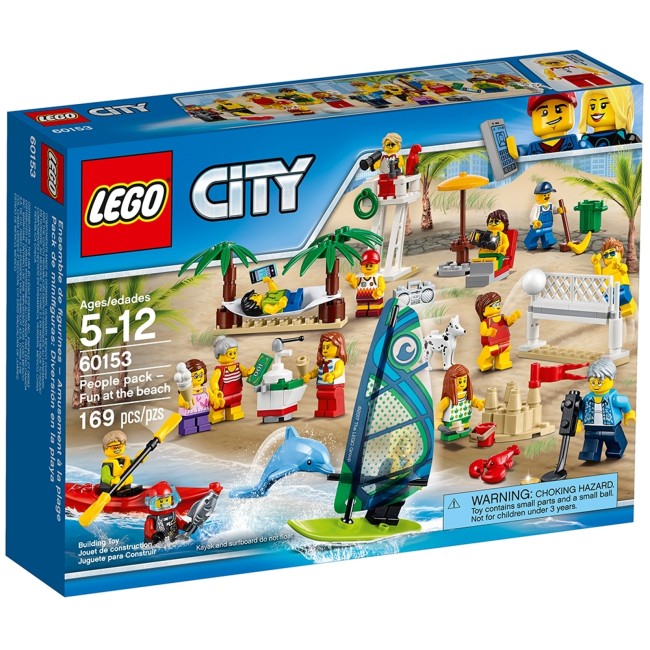 LEGO City Stadtbewohner-Ein Tag am Strand (60153)