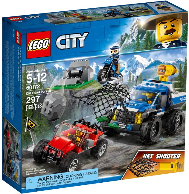 LEGO City Verfolgungsjagd auf Schotterpisten (60172)