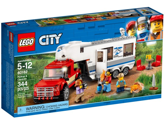 LEGO City Pickup &amp; Wohnwagen (60182)