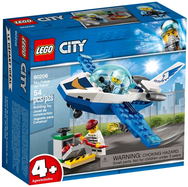 LEGO City Flugzeugpatrouille (60206)