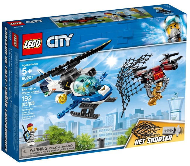 LEGO City Polizei Drohnenjagd (60207)