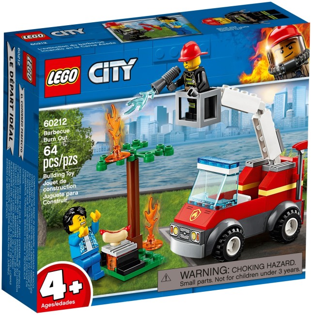LEGO City Feuerwehr beim Grillfest (60212)