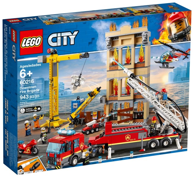 LEGO City Feuerwehr in der Stadt (60216)