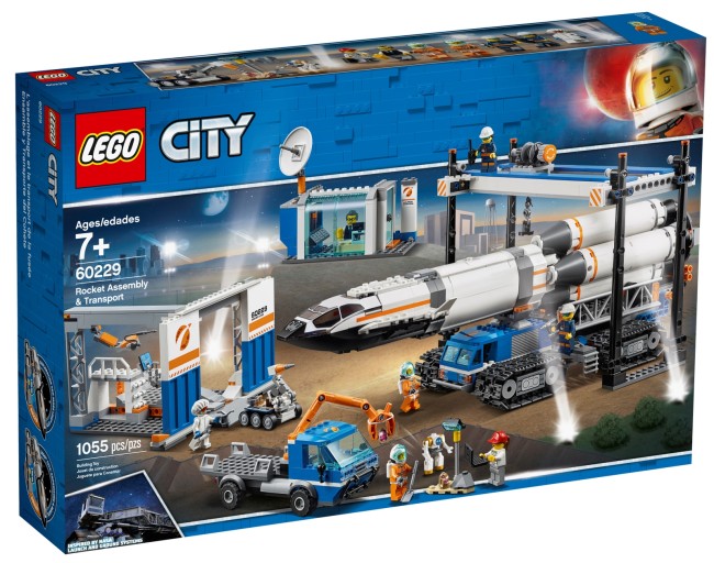 LEGO City Raketenmontage &amp; Transport (60229)