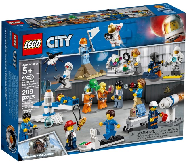 LEGO City Stadtbewohner – Weltraumforschung &amp; -entwicklung (60230)