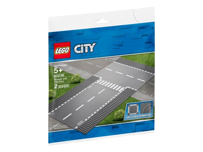 LEGO City Gerade und T-Kreuzung (60236)