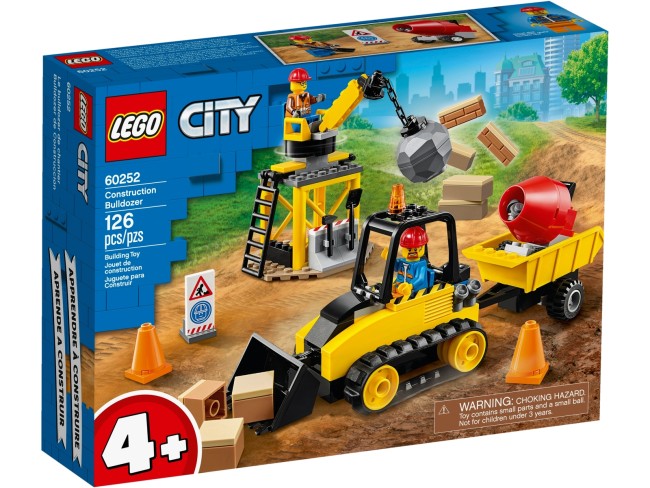 LEGO City Bagger auf der Baustelle (60252)