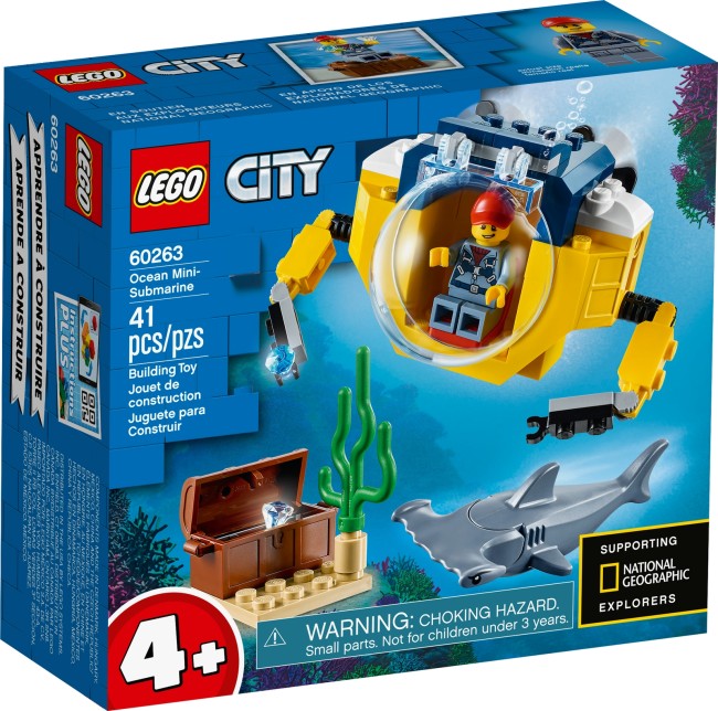 LEGO City Mini-U-Boot fÜr Meeresforscher (60263)