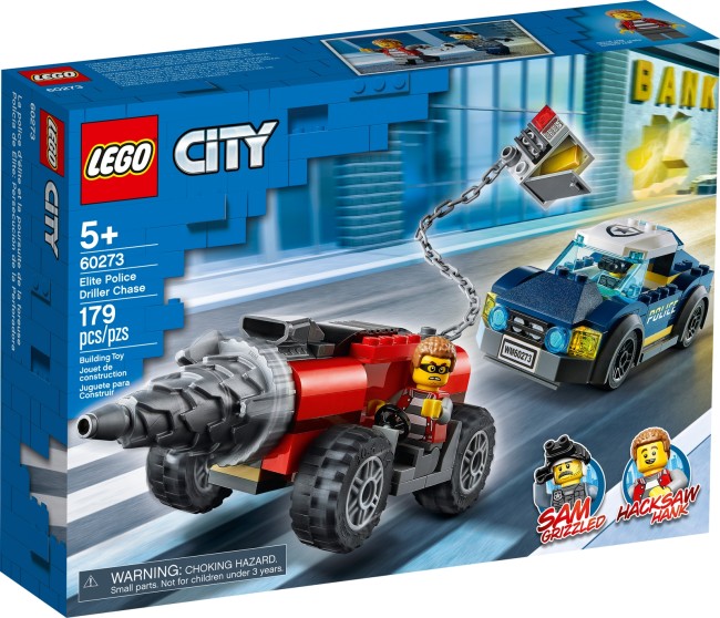 LEGO City Verfolgung des Bohrfahrzeugs (60273)