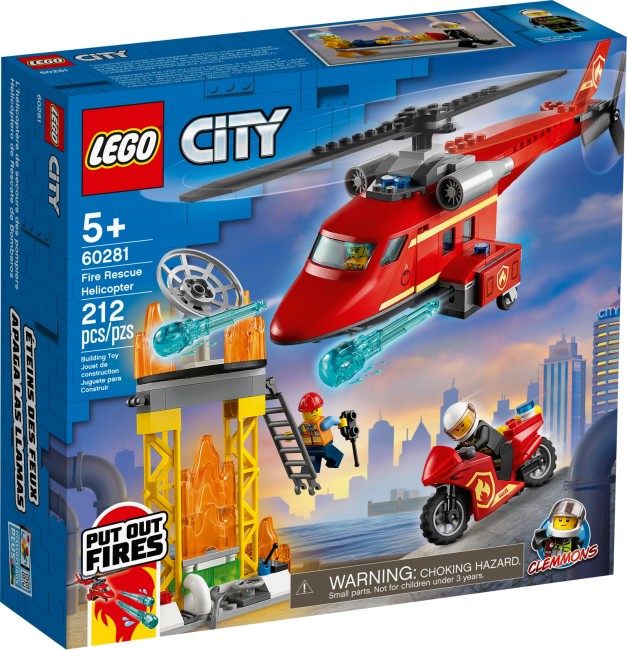 LEGO City Feuerwehrhubschrauber (60281)