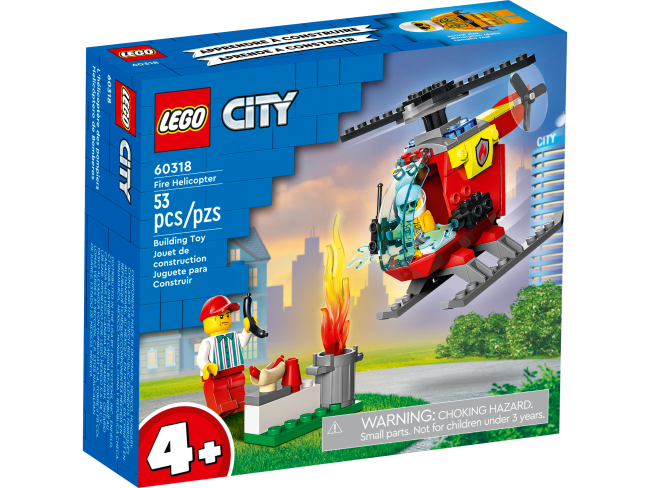 LEGO City Feuerwehrhubschrauber (60318)