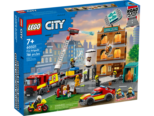 LEGO City Feuerwehreinsatz mit Löschtruppe (60321)
