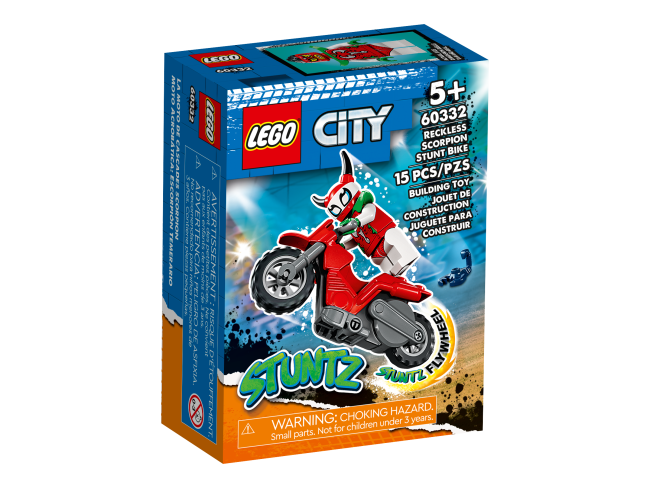 LEGO City City Stuntz Skorpion-Stuntbike (60332)