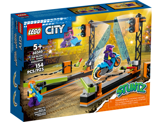 LEGO City City Stuntz Hindernis-Stuntchallenge (60340)