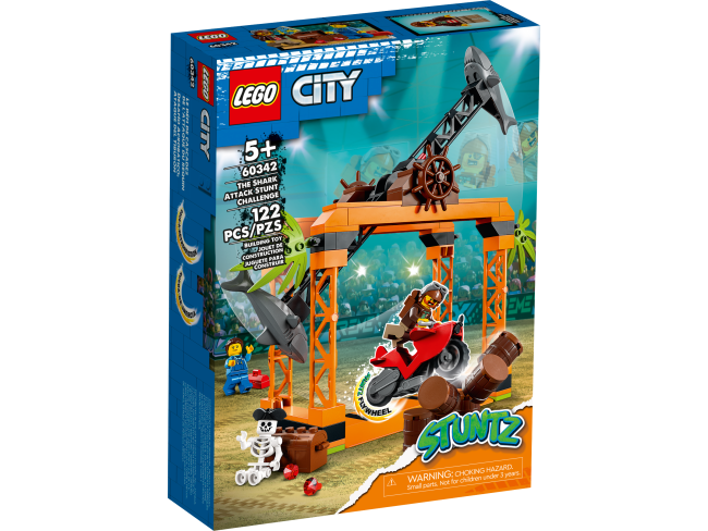 LEGO City City Stuntz Haiangriff-Stuntchallenge (60342)