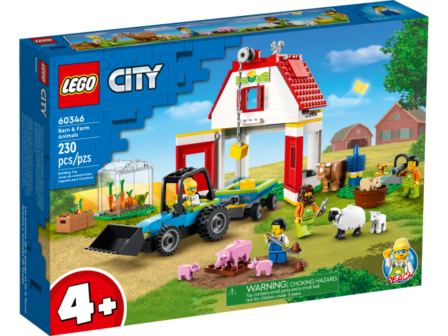 LEGO City Bauernhof mit Tieren (60346)
