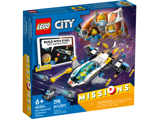 LEGO City Erkundungsmissionen im Weltraum Bausatz (60354)