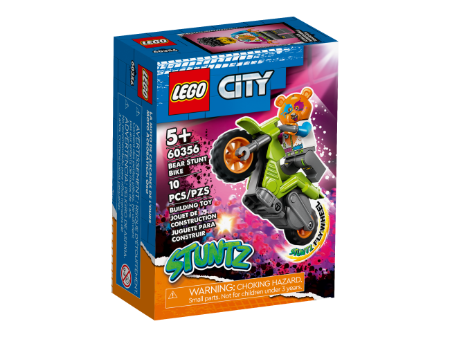 LEGO City Bären-Stuntbike (60356)
