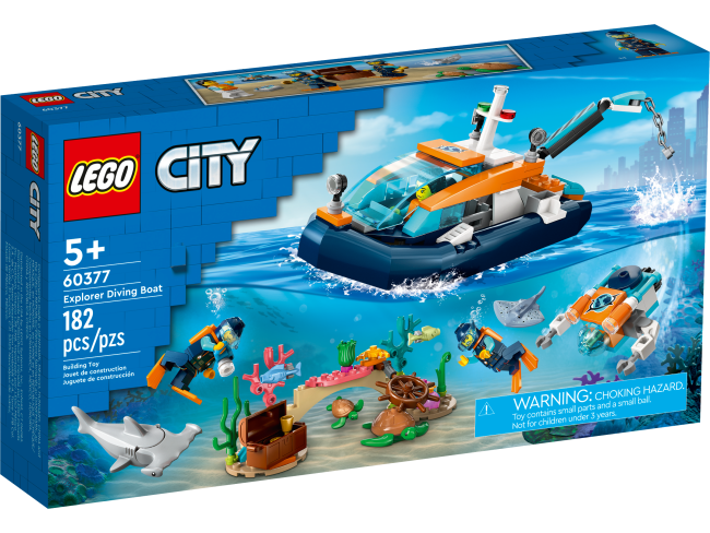 LEGO City Meeresforscher-Boot (60377)