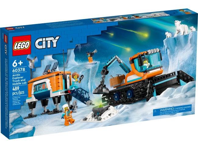 LEGO City Arktis-Schneepflug mit mobilem Labor (60378)