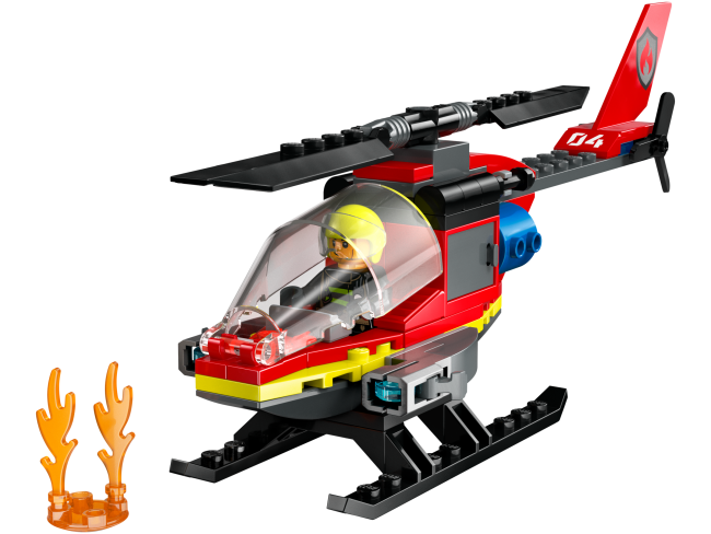 LEGO City Feuerwehrhubschrauber (60411)