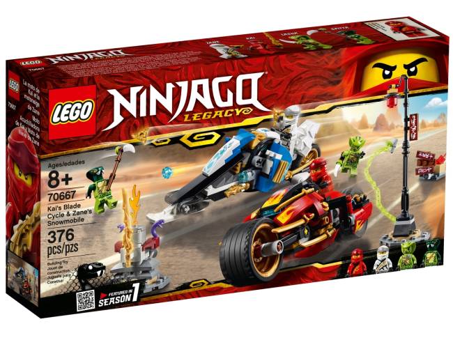 LEGO Ninjago Feuer-Bike und Schneemobil (70667)