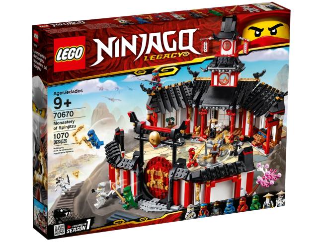 LEGO Ninjago Kloster des Spinjitzu (70670)