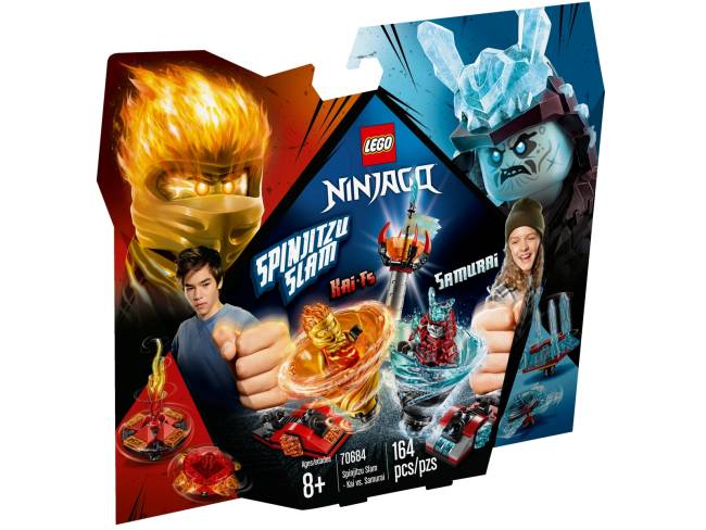 LEGO Ninjago Spinjitzu Slam Kai vs Eissamurai (70684)