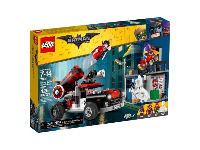 LEGO The LEGO Batman Movie Harley Quinn Kanonenkugelangriff (70921)