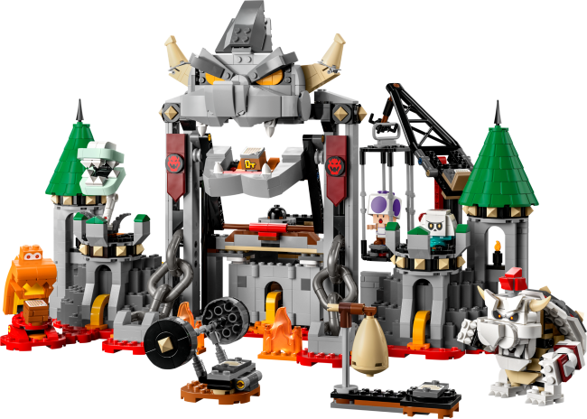 LEGO Super Mario™ Knochen-Bowsers Festungsschlacht – Erweiterungsset (71423)