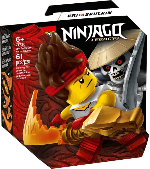 LEGO Ninjago Battle Set: Kai vs. Skulkin (71730)