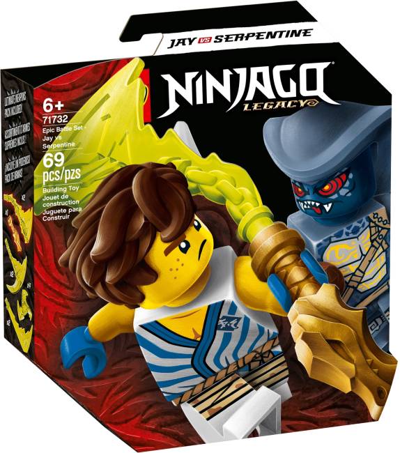 LEGO Ninjago Battle Set: Jay vs. Serpentine (71732)