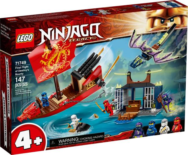 LEGO Ninjago Flug mit dem Ninja-Flugsegler (71749)