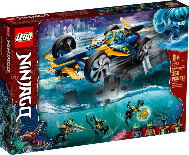 LEGO Ninjago Ninja-Unterwasserspeeder (71752)
