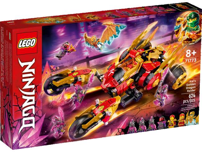 LEGO Ninjago Kais Golddrachen-Raider (71773)