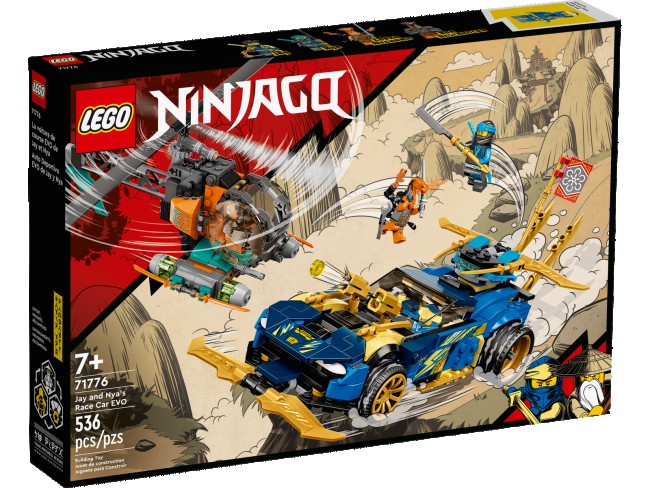 LEGO Ninjago Jays und Nyas Rennwagen EVO (71776)