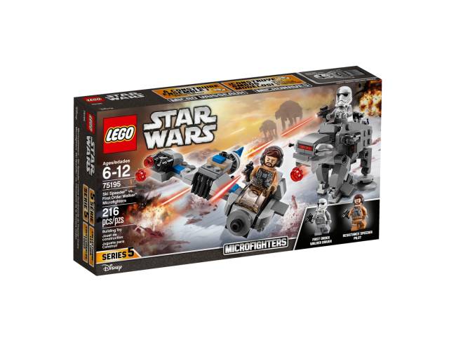 LEGO Star Wars Ski Speeder™ vs. First Order Walker™ Microfighters (75195)