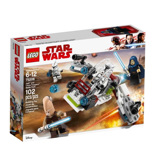 LEGO Star Wars Jedi und Clone Troopers Battle Pack (75206)
