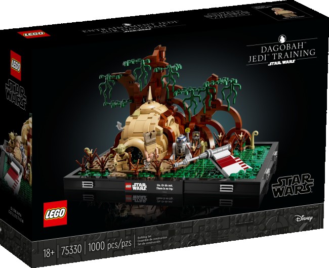 LEGO Star Wars Jedi™ Training auf Dagobah™ – Diorama (75330)