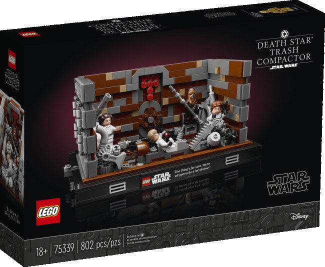 LEGO Star Wars Müllpresse im Todesstern™ – Diorama (75339)