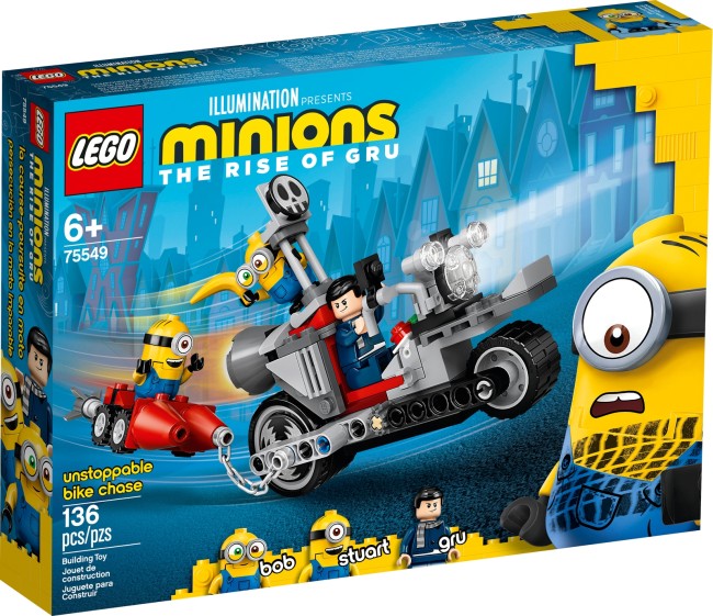 LEGO Minions Unaufhaltsame Motorrad-Jagd (75549)