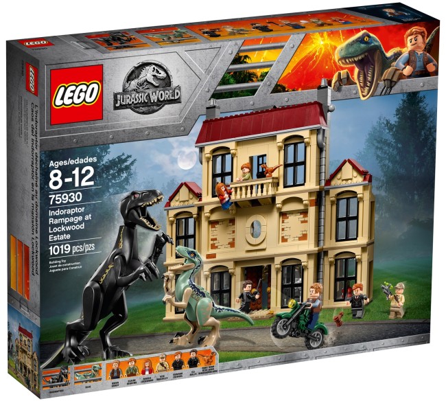 LEGO Jurassic World Indoraptor Verwüstung des Lockwood Anwesens (75930)