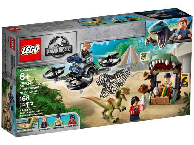 LEGO Jurassic World Dilophosaurus auf der Flucht (75934)